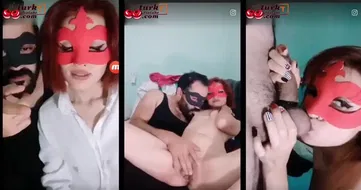 Türk Ateşli Çiftin Canlı Porno Cinsel Macerası Posteri